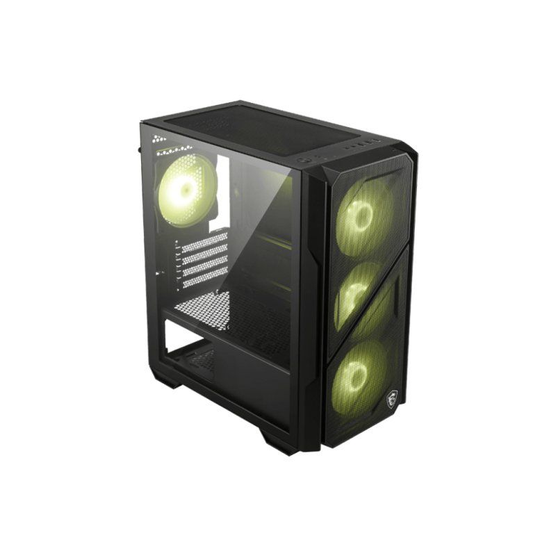 MSI MAG FORGE M110R AIRFLOW computer case Mini Tower Black