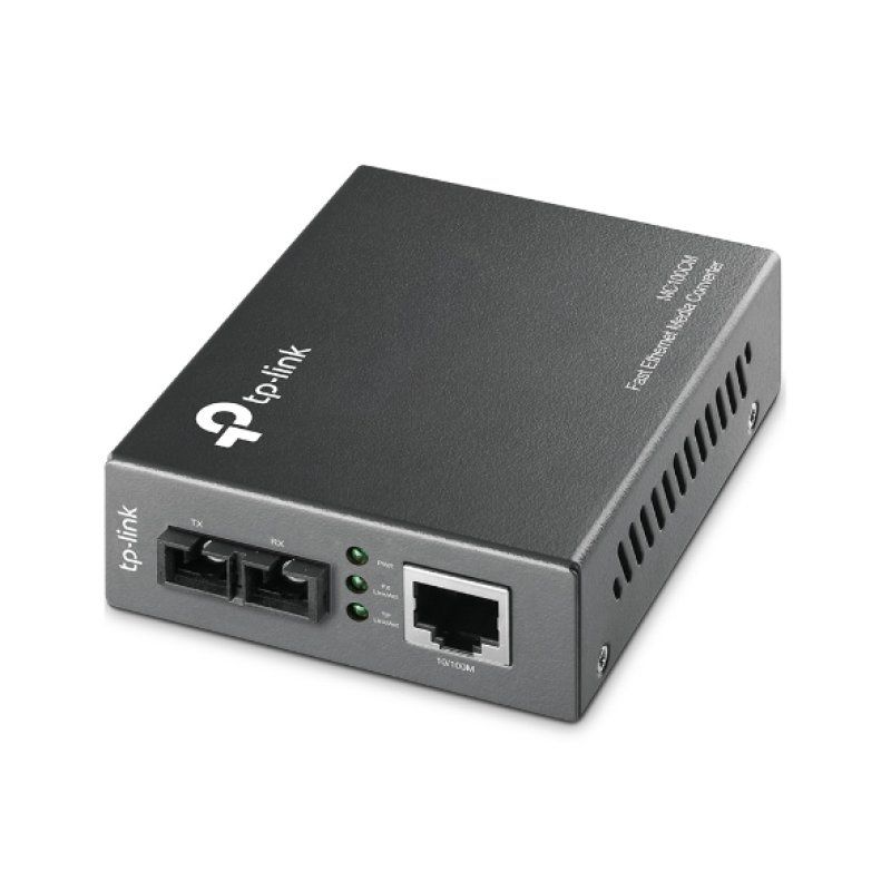 TP-Link MC100CM convertisseur de support réseau 100 Mbit/s 1310 nm Multimode Noir