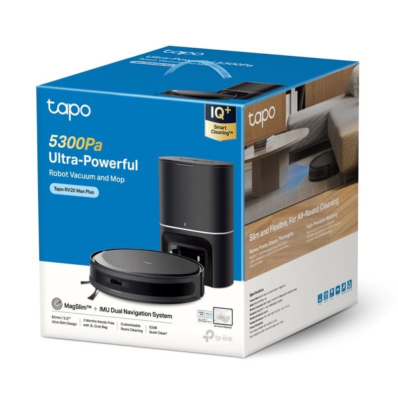 TP-Link Tapo RV20 Max Plus Noir