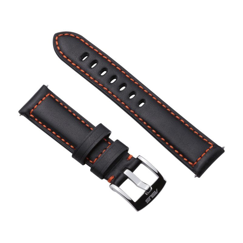 ASUS VivoWatch Strap (HC-S01) Collier Noir, Orange Cuir