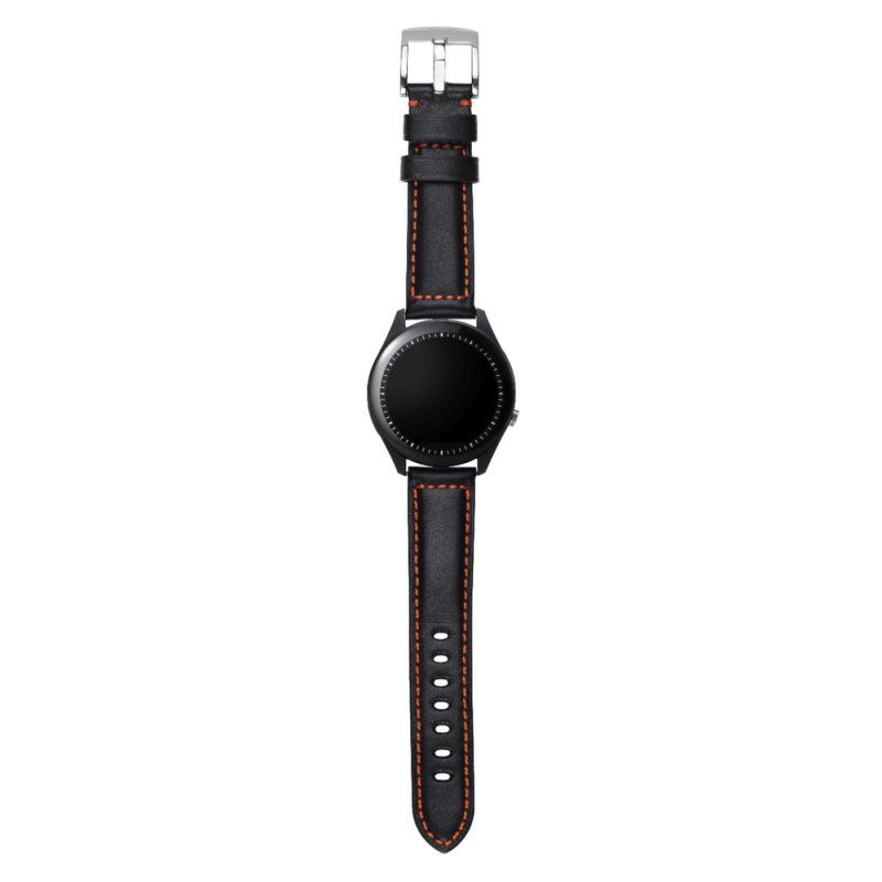 ASUS VivoWatch Strap (HC-S01) Collier Noir, Orange Cuir