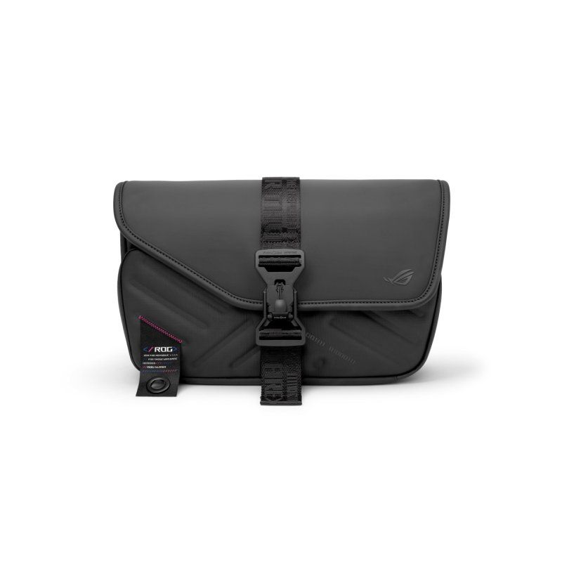 ASUS BC3004 ROG SLASH SLING BAG 4.0 Sac Messenger Cuir bycast, Polyester Noir