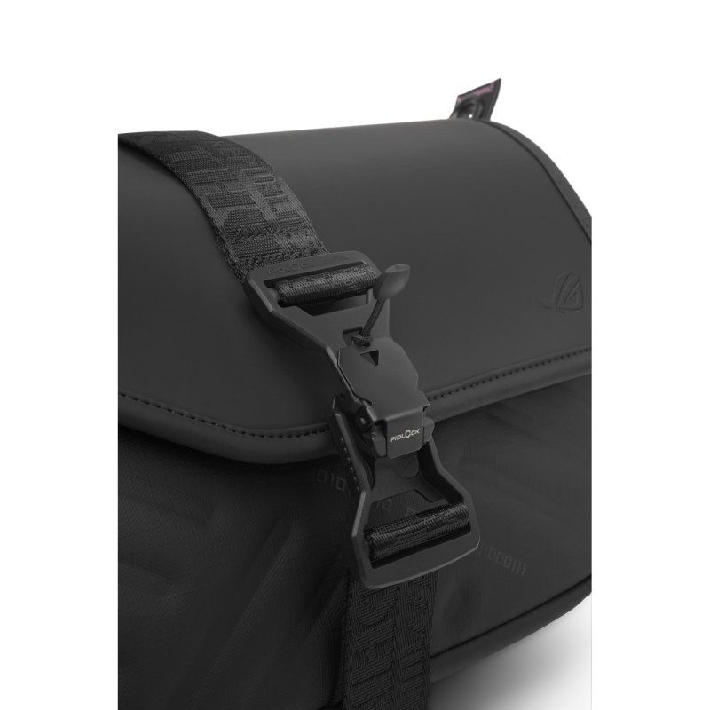 ASUS BC3004 ROG SLASH SLING BAG 4.0 Sac Messenger Cuir bycast, Polyester Noir
