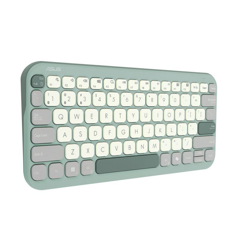 ASUS Marshmallow KW100 keyboard Home Bluetooth Green