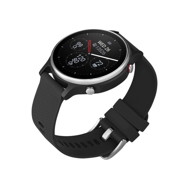ASUS VivoWatch 6 (HC-D06) 3.53 cm (1.39") AMOLED Digital 454 x 454 pixels Touchscreen Black GPS (satellite)