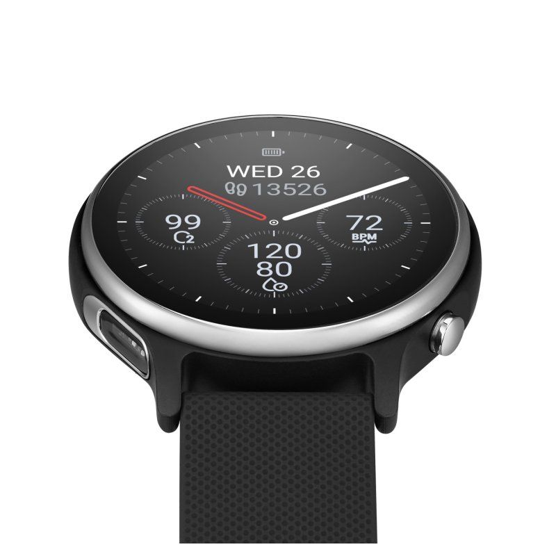 ASUS VivoWatch 6 (HC-D06) 3.53 cm (1.39") AMOLED Digital 454 x 454 pixels Touchscreen Black GPS (satellite)