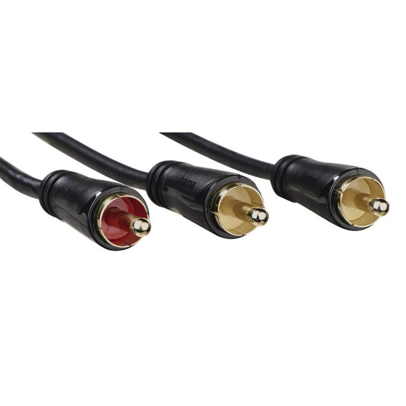 SUBWOOFER CABLE RCA - 2RCA GOLD 5M