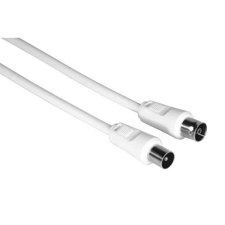 ANTENNA CABLE COAX 1.5M 75DB WHT