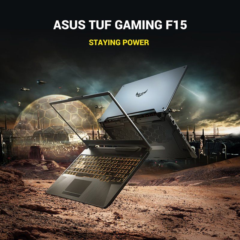 ASUS TUF Gaming F15 FX506LH-HN082W Intel Core™ i5 i5-10300H Ordinateur portable 39,6 cm (15.6") Full HD 8 Go