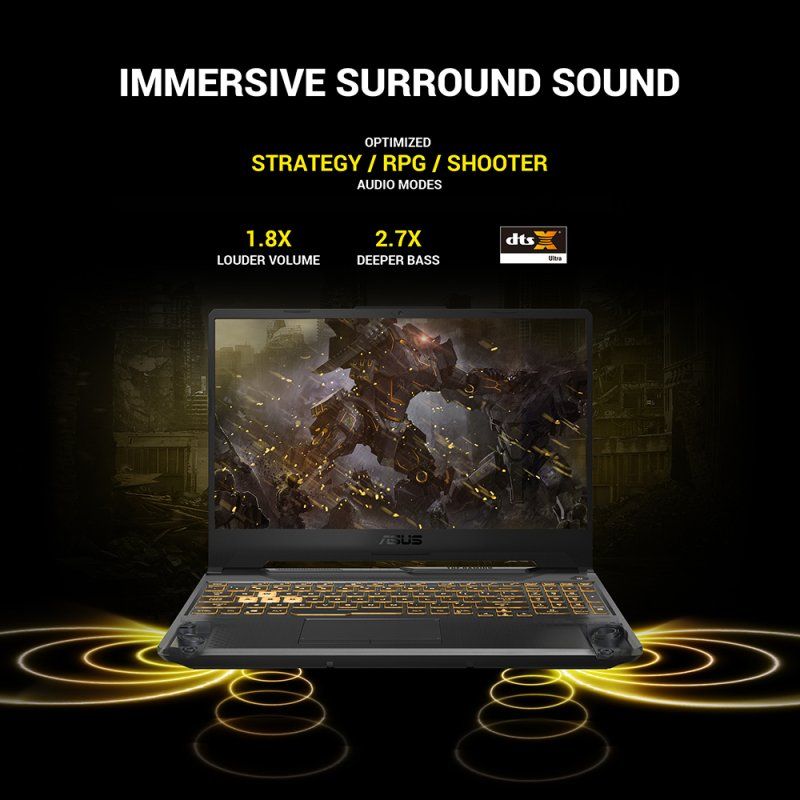 TUF I5-10300H 8GB 512GB GTX1650 W11