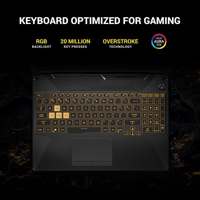 ASUS TUF Gaming F15 FX506LH-HN082W Intel Core™ i5 i5-10300H Ordinateur portable 39,6 cm (15.6") Full HD 8 Go