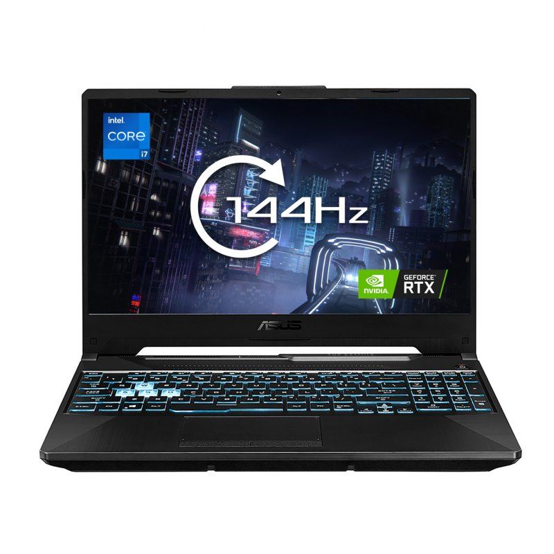 ASUS TUF Gaming F15 FX506HE-HN018W Intel Core™ i7 i7-11800H Laptop 39.6 cm (15.6") Full HD 8 GB DDR4-SDRAM 512 GB SSD