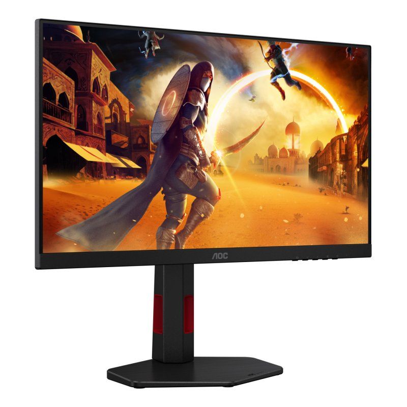 AOC G4 24G4ZR écran plat de PC 60,5 cm (23.8") 1920 x 1080 pixels Full HD LED Noir, Rouge