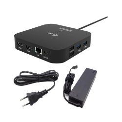 I-TEC USB-C 2X HDMI DOCK 100W PD 100W I-TEC CHARGER 100W