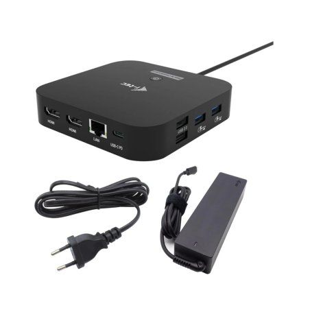 I-TEC USB-C 2X HDMI DOCK 100W PD 100W I-TEC CHARGER 100W