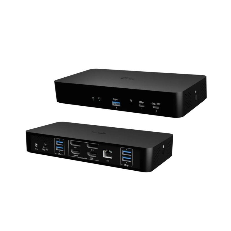 I-TEC UNIVERSAL INTELLIGENT DUAL DISPLAY DOCKING STATION POW