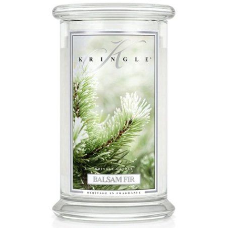 Kringle Candle Balsam Fir Scented Jar Candle Large 2-Wick Candle