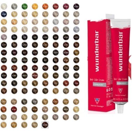 Wunderbar Cream Hair Color Tubes 60ml