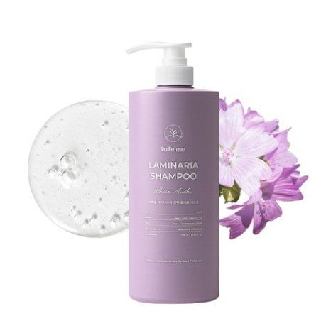 Laferme Laminaria Shampoo with Organic Ingredients - Korean Clarifying Shampoo