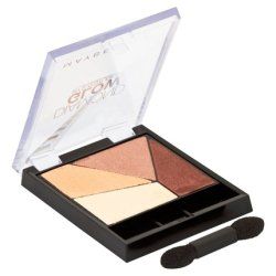 Maybelline Eyestudio Diamond Glow Quad Eyeshadow Palette 02 Coral Drama