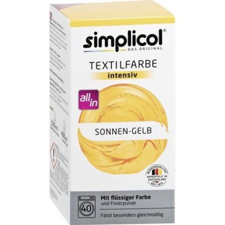 Heitmann Simplicol Fabric Dye Intensive 560g Sun Yellow 4