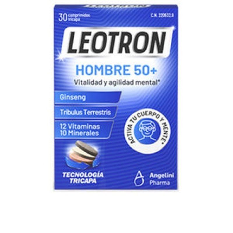 Leotron Man 50 Tablets 30 Units Dietary Supplement