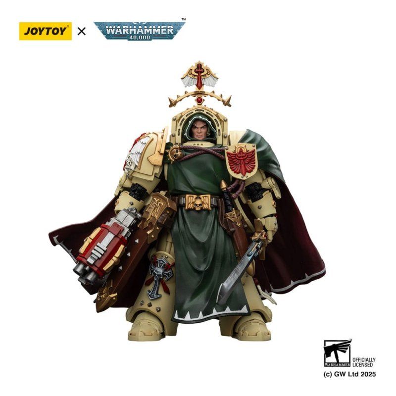 Warhammer 40,000: Dark Angels Action Figure Belial Grand Master of The Deathwing With the Sword of Silence and Storm
