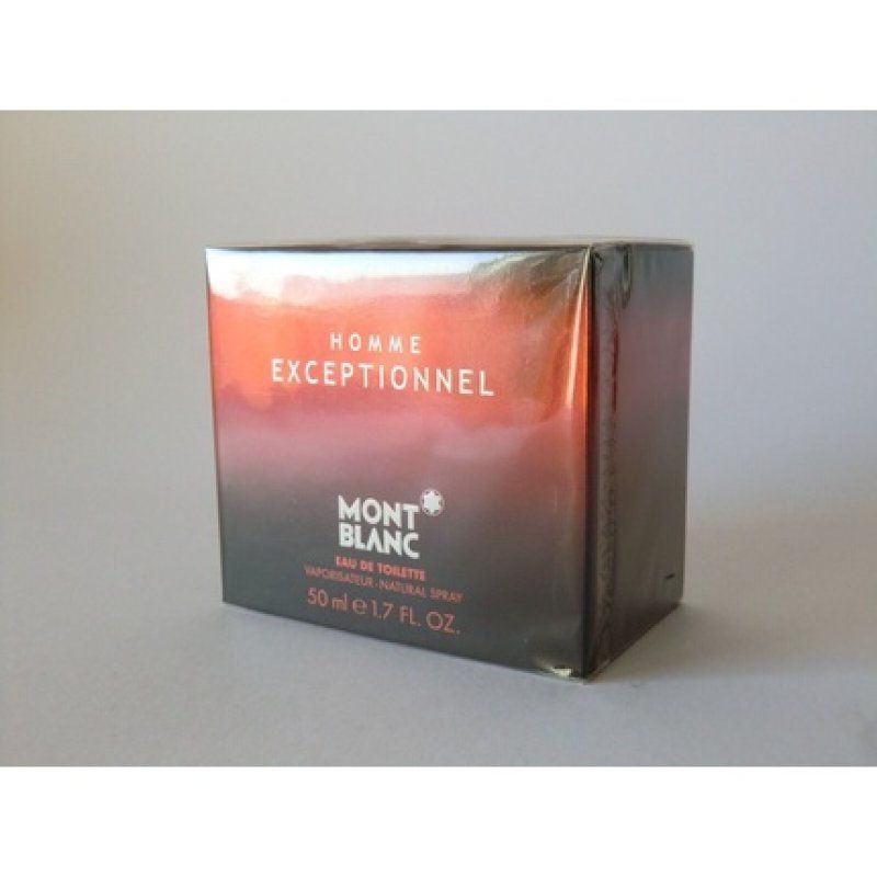 MontBlanc Homme Exceptionnel EDT Natural Spray 50ml 1.7 Oz BNIB Retail Sealed