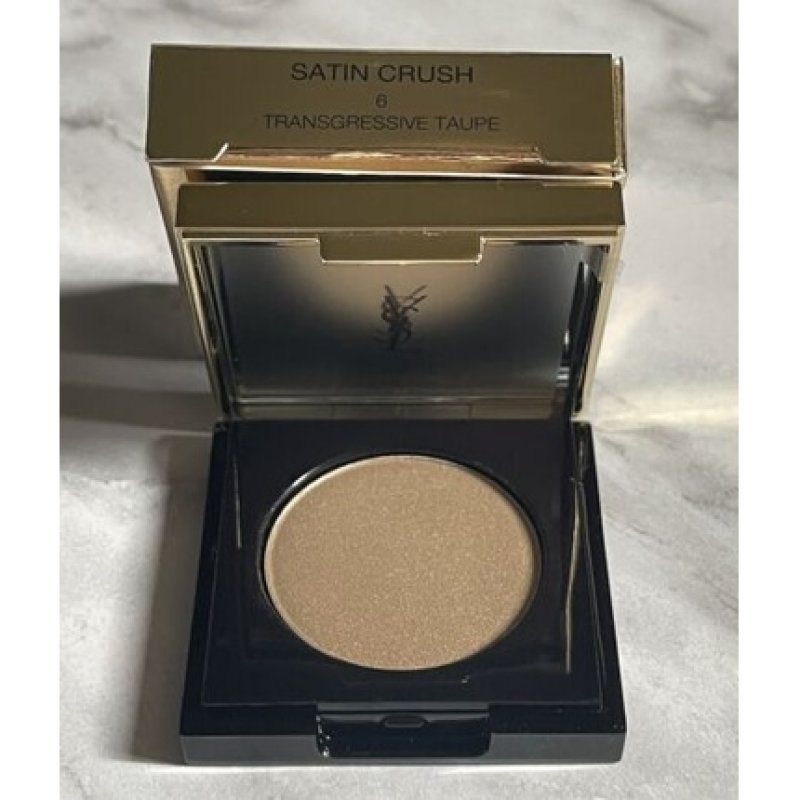 YSL Transgressive Taupe 6 Satin Crush Mono Eyeshadow 0.063oz Full Size FREE SHIPPING