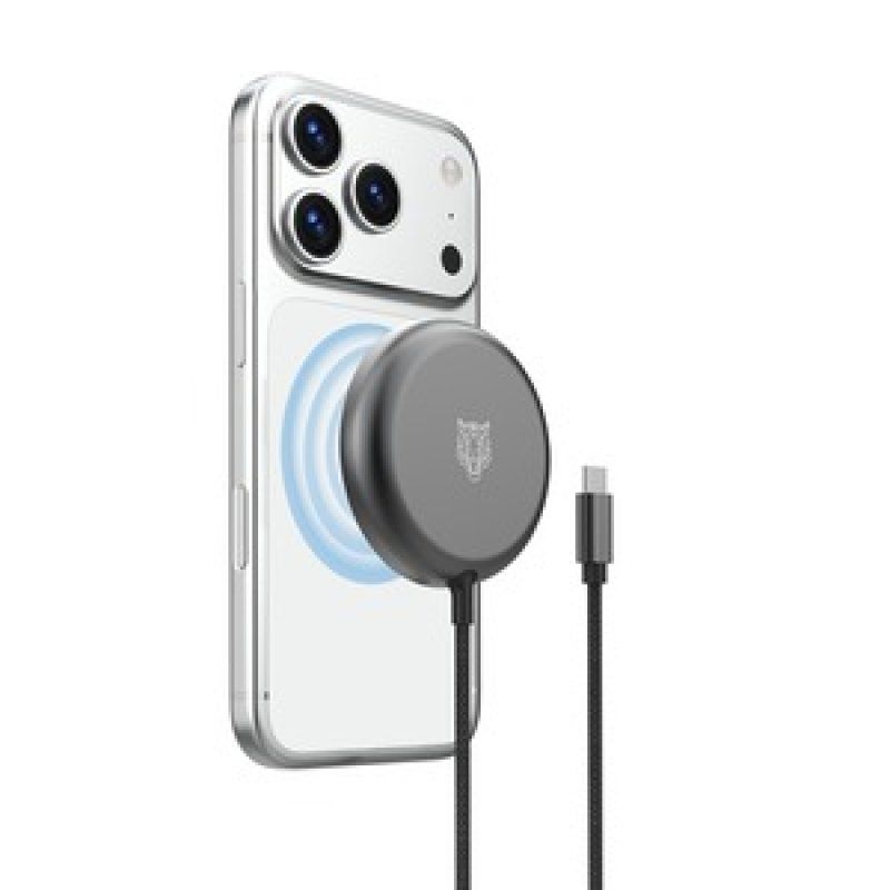 TIGER POWER CHARGEUR SANS FIL QI2 25W GRIS