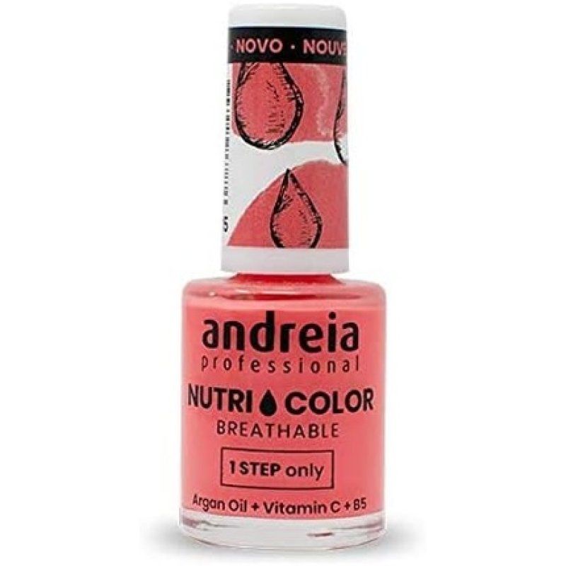 Andreia Professional Nutricolor Breathable Nail Polish - Vegan and Cruelty-Free