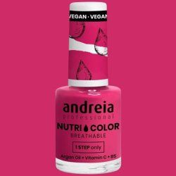 Andreia Professional NutriColor Breathable Nail Polish Vegan and Cruelty-Free DIY Nail Art with Long Lasting Gloss