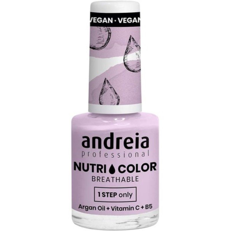 Andreia Professional Nutricolor Breathable Nail Polish - Vegan and Cruelty-Free