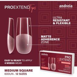 Andreia Professional Nail Tips for Gel Extensions - False Nail Tips