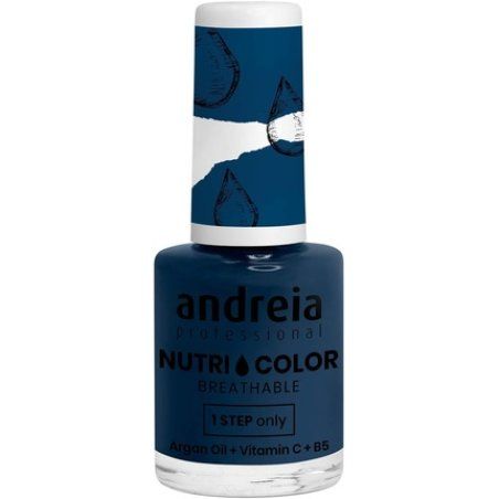 Andreia Professional NutriColor Breathable Nail Polish Vegan and Cruelty-Free DIY Nail Art with Long Lasting Gloss