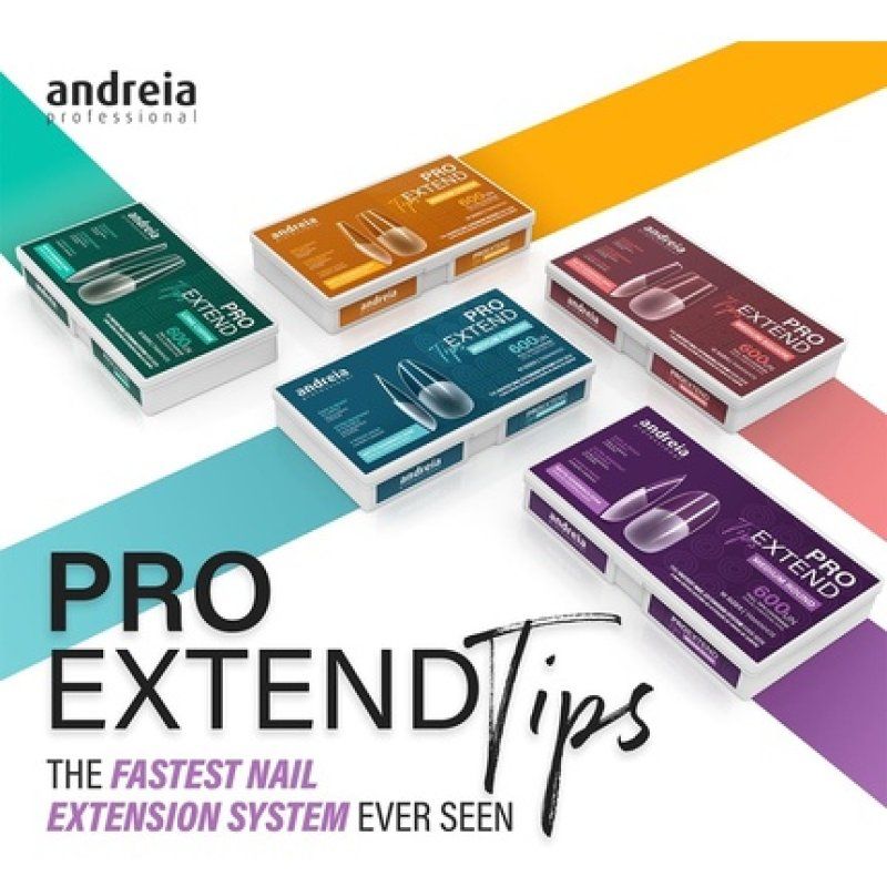 Andreia Professional Nail Tips for Gel Extensions - False Nail Tips