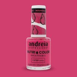 Andreia Professional NutriColor Breathable Nail Polish Vegan and Cruelty-Free DIY Nail Art with Long Lasting Gloss