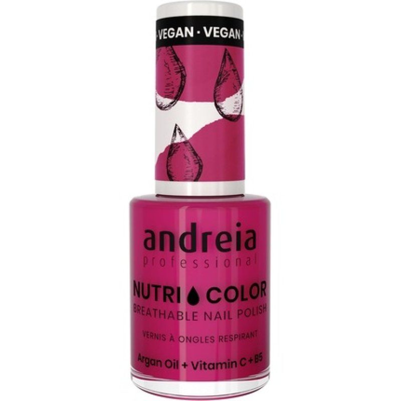 Andreia Professional Nutricolor Breathable Nail Polish - Vegan and Cruelty-Free