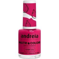 Andreia Professional NutriColor Breathable Nail Polish Vegan and Cruelty-Free DIY Nail Art with Long Lasting Gloss