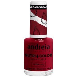 Andreia Professional NutriColor Breathable Nail Polish Vegan and Cruelty-Free Nail Art Polish with Long-Lasting Glossy