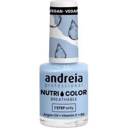 Andreia Professional NutriColor Breathable Nail Polish Vegan and Cruelty-Free DIY Nail Art with Long Lasting Gloss