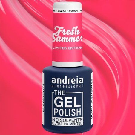 Andreia Professional The Gel Polish Solvent Free Gel Limited Collection Colour FS1 Strawberry Pink