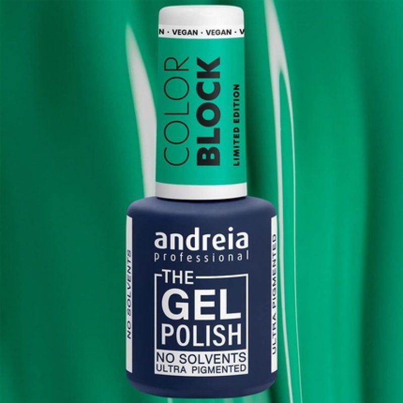Andreia Professional The Gel Polish Solvent-Free Gel Limited Collection Colors Color CB5 Emerald Green