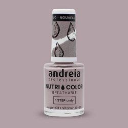 Andreia Professional NutriColor Breathable Nail Polish Vegan and Cruelty-Free DIY Nail Art with Long Lasting Gloss