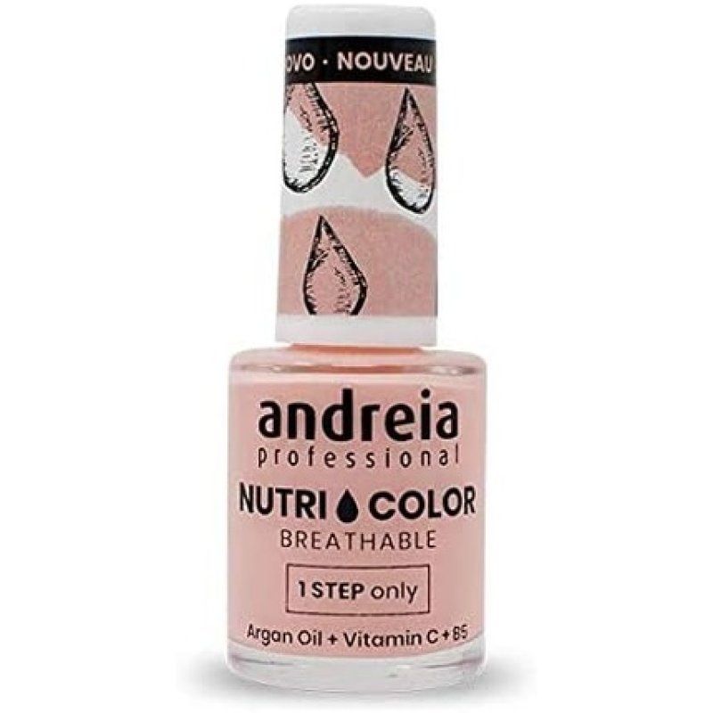 Andreia Professional Nutricolor Breathable Nail Polish - Vegan and Cruelty-Free