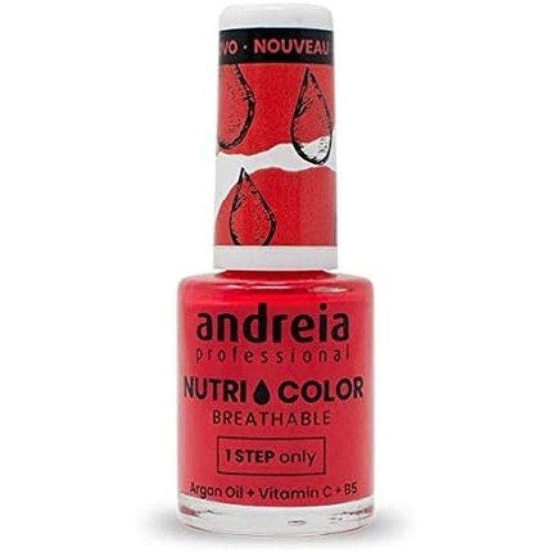 Andreia Professional Nutricolor Breathable Nail Polish - Vegan and Cruelty-Free