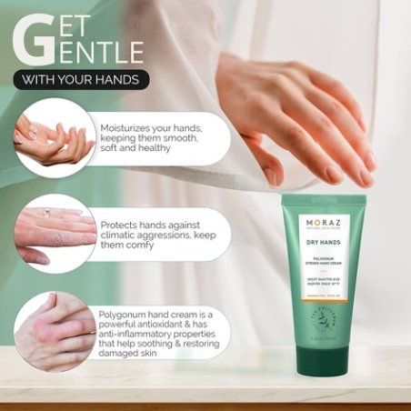 Moraz Dry Hands Polygonum Strong Hand Cream for Unisex 85 Oz
