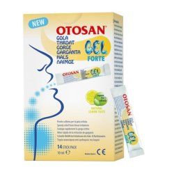 Otosan Natural Throat and Mouth Gel with Plant-Based Ingredients 14 Stick Pack 10ml