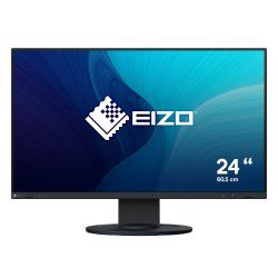 FlexScan EV2400R-BK (60.5 cm (23.8 Zoll), schwarz, FullHD, IPS, HDMI, DP, USB-Hub, 100Hz Panel)