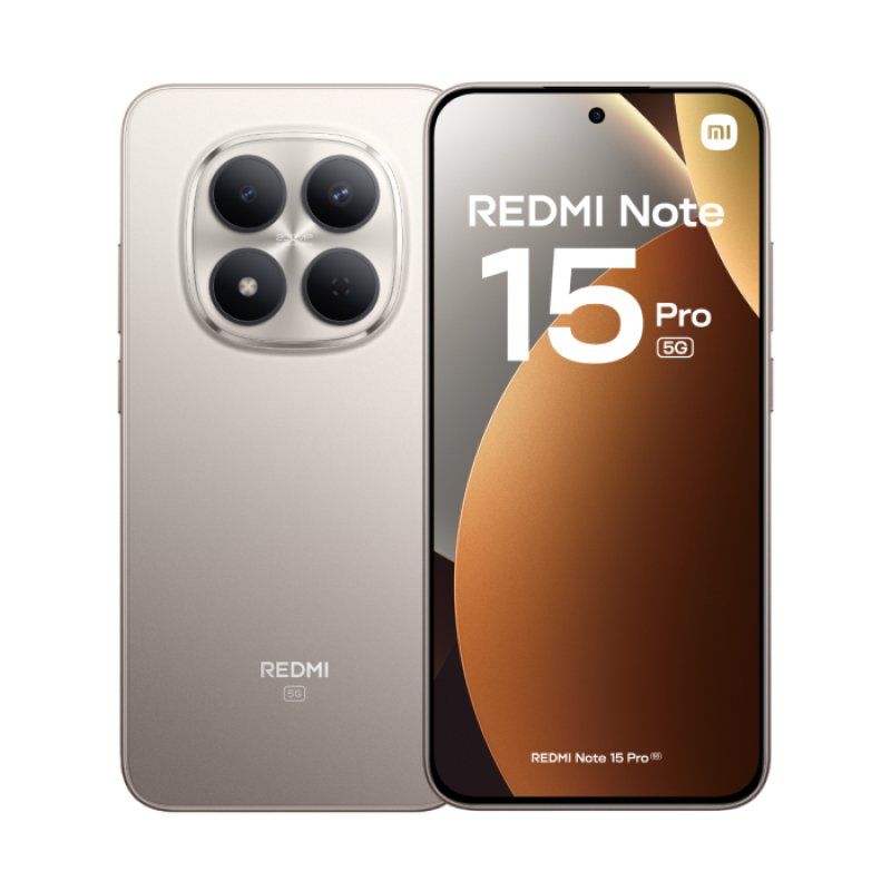 Redmi Note 15 Pro 5G 512GB (Titanium Color, HyperOS, 12 GB)